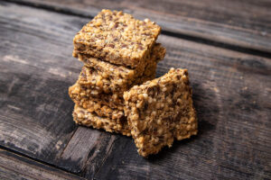 Crispy Flaxseed Squares