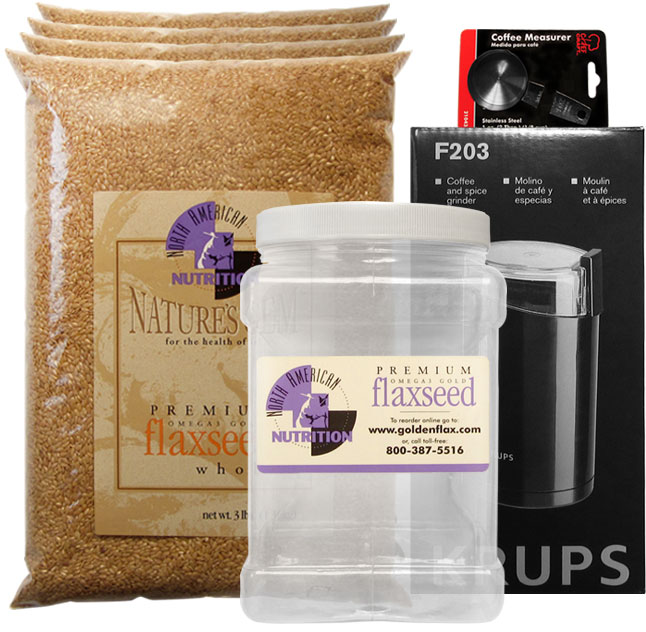 Flaxseed Starter Kit from Goldenflax.com