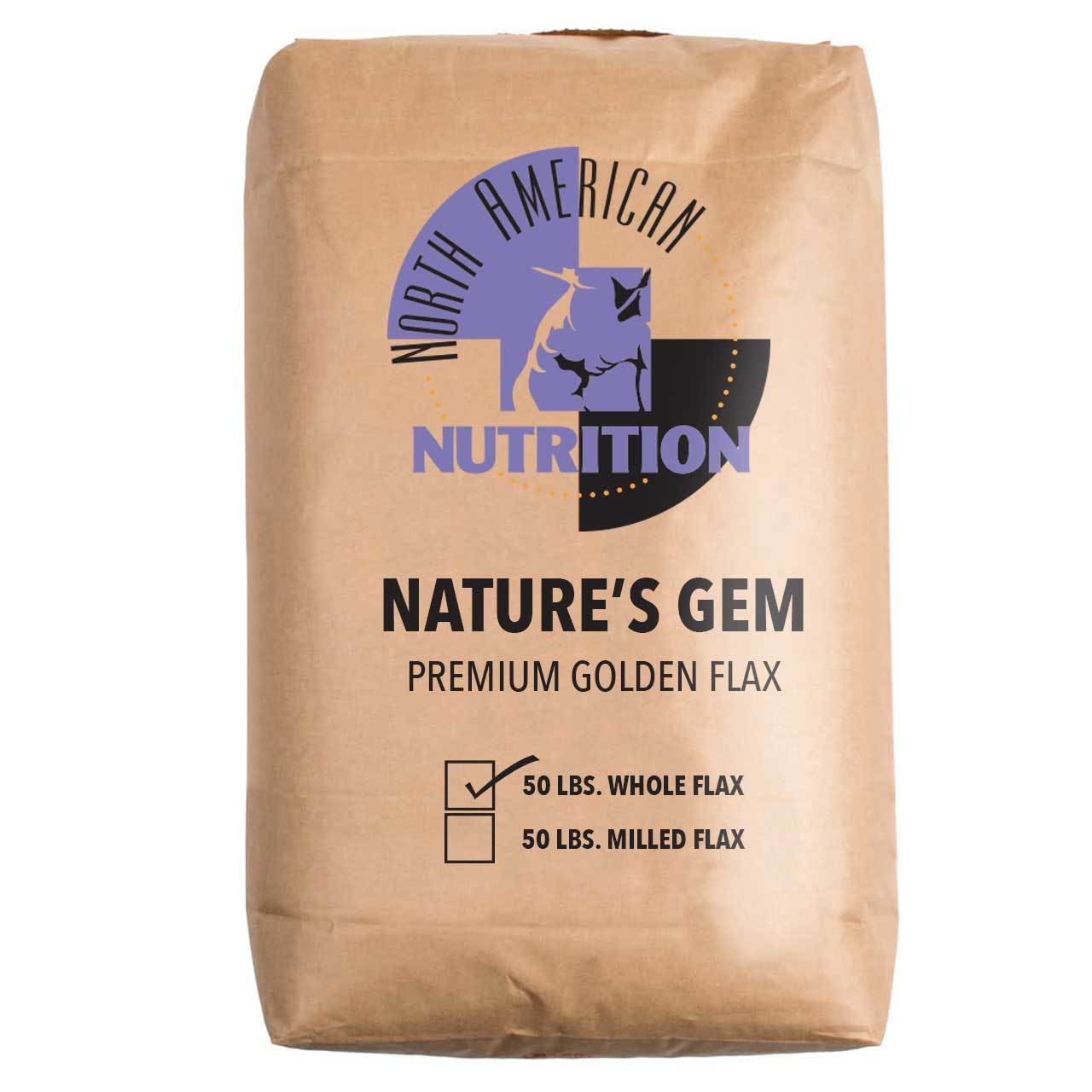 Premium Golden Flaxseed North American Nutrition